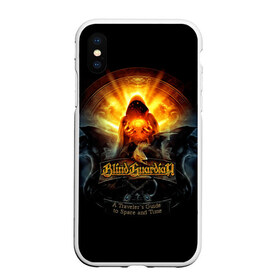 Чехол для iPhone XS Max матовый с принтом Blind Guardian в Новосибирске, Силикон | Область печати: задняя сторона чехла, без боковых панелей | blind guardian | heavy metal | metal | группа | метал | музыка | пауэр метал | рок | хэви метал