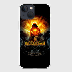 Чехол для iPhone 13 mini с принтом Blind Guardian в Новосибирске,  |  | blind guardian | heavy metal | metal | группа | метал | музыка | пауэр метал | рок | хэви метал