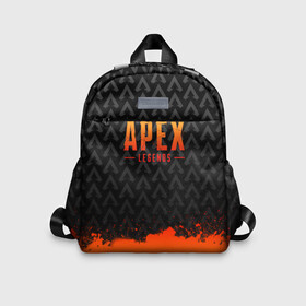 Детский рюкзак 3D с принтом APEX LEGENDS в Новосибирске, 100% полиэстер | лямки с регулируемой длиной, сверху петелька, чтобы рюкзак можно было повесить на вешалку. Основное отделение закрывается на молнию, как и внешний карман. Внутри дополнительный карман. По бокам два дополнительных кармашка | Тематика изображения на принте: apex legends | apex legends battle. | apex legends engine | apex legends origin | apex legends игра | titanfall apex legends