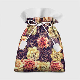 Подарочный 3D мешок с принтом Шоколадные розы в Новосибирске, 100% полиэстер | Размер: 29*39 см | бабушке | девочке | девушке | дочке | желтые цветы | женщине | маме | подруге | природа | розовые цветы | розы | сестре | теще | тюльпаны | цветы