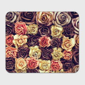 Коврик прямоугольный с принтом Шоколадные розы в Новосибирске, натуральный каучук | размер 230 х 185 мм; запечатка лицевой стороны | Тематика изображения на принте: бабушке | девочке | девушке | дочке | желтые цветы | женщине | маме | подруге | природа | розовые цветы | розы | сестре | теще | тюльпаны | цветы