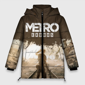 Женская зимняя куртка 3D с принтом METRO EXODUS - Пустыня в Новосибирске, верх — 100% полиэстер; подкладка — 100% полиэстер; утеплитель — 100% полиэстер | длина ниже бедра, силуэт Оверсайз. Есть воротник-стойка, отстегивающийся капюшон и ветрозащитная планка. 

Боковые карманы с листочкой на кнопках и внутренний карман на молнии | 2033 | artem | exodus | fps | game | games | last | light | metro | moscow | russia | shooter | stalker | winter | артем | зима | игра | игры | исход | метро | москва | последнее | россия | сталкер | убежище | шутер
