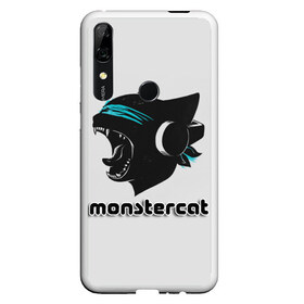 Чехол для Honor P Smart Z с принтом Monstercat в Новосибирске, Силикон | Область печати: задняя сторона чехла, без боковых панелей | monstercat | клуб | клубная музыка | кот | котенок | кошка | лейбл | монстар | монстар кет | монстер | музыка | танцевальная музыка | электронная | электронная музыка