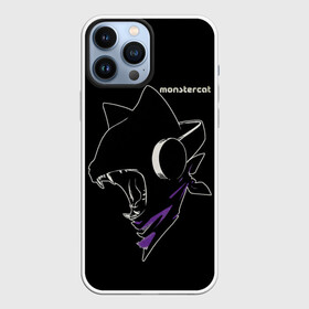 Чехол для iPhone 13 Pro Max с принтом Monstercat в Новосибирске,  |  | monstercat | клуб | клубная музыка | кот | котенок | кошка | лейбл | монстар | монстар кет | монстер | музыка | танцевальная музыка | электронная | электронная музыка