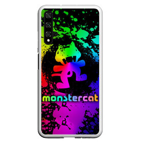 Чехол для Honor 20 с принтом Monstercat в Новосибирске, Силикон | Область печати: задняя сторона чехла, без боковых панелей | monstercat | клуб | клубная музыка | кот | котенок | кошка | лейбл | монстар | монстар кет | монстер | музыка | танцевальная музыка | электронная | электронная музыка