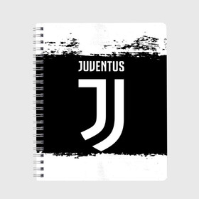 Тетрадь с принтом Juventus в Новосибирске, 100% бумага | 48 листов, плотность листов — 60 г/м2, плотность картонной обложки — 250 г/м2. Листы скреплены сбоку удобной пружинной спиралью. Уголки страниц и обложки скругленные. Цвет линий — светло-серый
 | juventus | европа | игровая форма | игрок | италия | матч | спорт | спорт клуб | турин | футбол | футбольная форма | футбольный клуб | ювентус