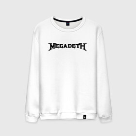 Мужской свитшот хлопок с принтом Megadeth в Новосибирске, 100% хлопок |  | 