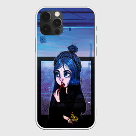 Чехол для iPhone 12 Pro Max с принтом Билли Айлиш в Новосибирске, Силикон |  | billie eilish | lovely | music | ocean eyes | pop | билли айлиш | девушка | музыка | океан | поп | эйлиш | элиш