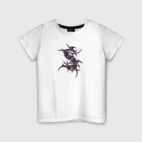 Детская футболка хлопок с принтом Sepultura в Новосибирске, 100% хлопок | круглый вырез горловины, полуприлегающий силуэт, длина до линии бедер | alternative | death | groove thrash | sepultura | thrash