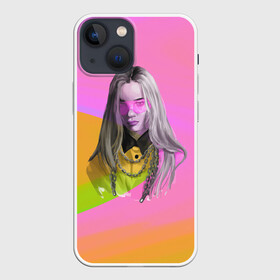 Чехол для iPhone 13 mini с принтом Billie Eilish в Новосибирске,  |  | billie eilish | lovely | music | ocean eyes | pop | билли айлиш | девушка | музыка | океан | поп | эйлиш | элиш