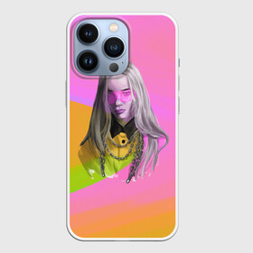 Чехол для iPhone 13 Pro с принтом Billie Eilish в Новосибирске,  |  | billie eilish | lovely | music | ocean eyes | pop | билли айлиш | девушка | музыка | океан | поп | эйлиш | элиш