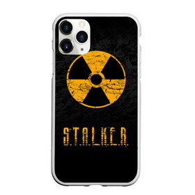 Чехол для iPhone 11 Pro матовый с принтом S T A L K E R в Новосибирске, Силикон |  | anomaly | bandit | chernobyl | logo | pripyat | shadow of chernobyl | stalker | stalker 2 | zone | аномалия | бандиты | зона | лого | меченый | припять | сталкер | сталкер 2 | тени чернобыля | чернобыль | чистое небо