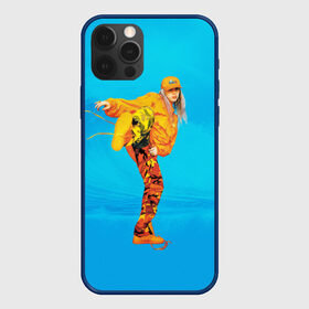 Чехол для iPhone 12 Pro с принтом Ocean Billie в Новосибирске, силикон | область печати: задняя сторона чехла, без боковых панелей | billie eilish | lovely | music | ocean eyes | pop | билли айлиш | девушка | музыка | океан | поп | эйлиш | элиш