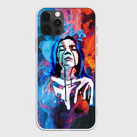 Чехол для iPhone 12 Pro Max с принтом Billie Eilish Smoke в Новосибирске, Силикон |  | Тематика изображения на принте: billie eilish | lovely | music | ocean eyes | pop | билли айлиш | девушка | музыка | океан | поп | эйлиш | элиш