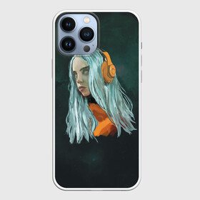 Чехол для iPhone 13 Pro Max с принтом Billie в Новосибирске,  |  | billie eilish | lovely | music | ocean eyes | pop | билли айлиш | девушка | музыка | океан | поп | эйлиш | элиш