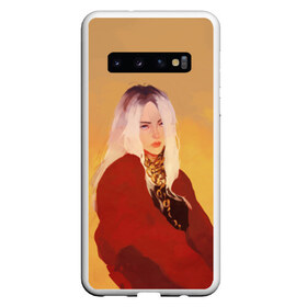 Чехол для Samsung Galaxy S10 с принтом Billie Eilish Sun в Новосибирске, Силикон | Область печати: задняя сторона чехла, без боковых панелей | billie eilish | lovely | music | ocean eyes | pop | билли айлиш | девушка | музыка | океан | поп | эйлиш | элиш