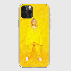 Чехол для iPhone 12 Pro с принтом Yellow Billie в Новосибирске, силикон | область печати: задняя сторона чехла, без боковых панелей | billie eilish | lovely | music | ocean eyes | pop | билли айлиш | девушка | музыка | океан | поп | эйлиш | элиш