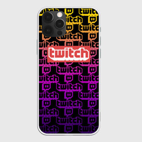 Чехол для iPhone 12 Pro Max с принтом Twitch в Новосибирске, Силикон |  | game | gamer | logo | twitch | twitties | игры | логотип | стрим | твитч