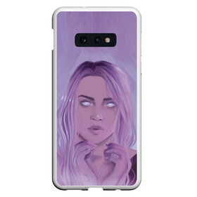 Чехол для Samsung S10E с принтом Billie Eilish Heart в Новосибирске, Силикон | Область печати: задняя сторона чехла, без боковых панелей | billie eilish | lovely | music | ocean eyes | pop | билли айлиш | девушка | музыка | океан | поп | эйлиш | элиш