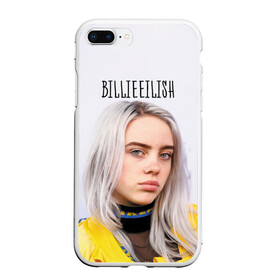 Чехол для iPhone 7Plus/8 Plus матовый с принтом BillieEilish в Новосибирске, Силикон | Область печати: задняя сторона чехла, без боковых панелей | billie eilish | lovely | music | ocean eyes | pop | билли айлиш | девушка | музыка | океан | поп | эйлиш | элиш