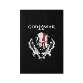 Обложка для паспорта матовая кожа с принтом God of War в Новосибирске, натуральная матовая кожа | размер 19,3 х 13,7 см; прозрачные пластиковые крепления | god of war | арес | афина | бог | бог войны | воин | генерал | гидра | кратос | призрак | спарта | татуировка