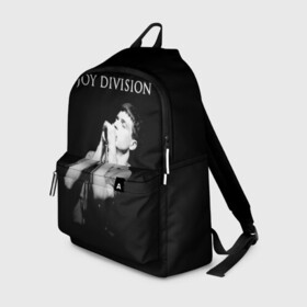 Рюкзак 3D с принтом Joy Division в Новосибирске, 100% полиэстер | лямки с регулируемой длиной, сверху петелька, чтобы рюкзак можно было повесить на вешалку. Основное отделение закрывается на молнию, как и внешний карман. Внутри два дополнительных кармана, один из которых закрывается на молнию. По бокам два дополнительных кармашка | ian curtis | joy division | joy division unknown pleasures | love will tear us apart | группы | иэн кёртис | пост панк | рок