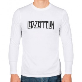 Мужской лонгслив хлопок с принтом Led Zeppelin в Новосибирске, 100% хлопок |  | blues rock | heavy | led zeppelin | progressive hard rock