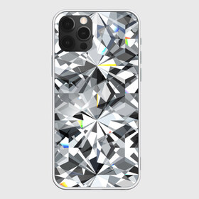 Чехол для iPhone 12 Pro Max с принтом Бриллиантовое мерцание в Новосибирске, Силикон |  | diamond | facets | glitter | highlights | precious | shimmer | sto | абстракция | блеск | блики | бриллиантовое | геометрический | грани | графика | драгоценный | иллюстрация | искусство | камень | картинка | мерцание | мода