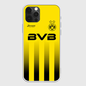 Чехол для iPhone 12 Pro Max с принтом Боруссия Дортмунд в Новосибирске, Силикон |  | borusse | borussia | borussia dortmund | bvb | dortmund | schwarzgelben | боруссия | боруссия дортмунд | бундеслига | германия | дортмунд | дортмундcкая боруссия | жёлто ченрые | форма | футбол | футболист | футбольная