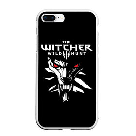 Чехол для iPhone 7Plus/8 Plus матовый с принтом The Witcher 3 Wild Hunt в Новосибирске, Силикон | Область печати: задняя сторона чехла, без боковых панелей | wild hunt | арбалет | ведьмак 3 | геральт | дикая | магия | охота | сказка | сфера | фэнтези | цири