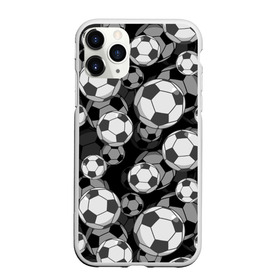 Чехол для iPhone 11 Pro Max матовый с принтом Футбольные мячи в Новосибирске, Силикон |  | balls | covering | fan | football | leather | s | soccer | sport | strength | болельщик | графика | иллюстрация | картинка | кожа | мода | мячи | покрытие | рисунок | сила | скорость | спорт | спортсмен | стиль | фанат | фон | футбол