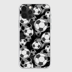 Чехол для iPhone 12 Pro Max с принтом Футбольные мячи в Новосибирске, Силикон |  | balls | covering | fan | football | leather | s | soccer | sport | strength | болельщик | графика | иллюстрация | картинка | кожа | мода | мячи | покрытие | рисунок | сила | скорость | спорт | спортсмен | стиль | фанат | фон | футбол