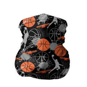 Бандана-труба 3D с принтом Basketball в Новосибирске, 100% полиэстер, ткань с особыми свойствами — Activecool | плотность 150‒180 г/м2; хорошо тянется, но сохраняет форму | basket | basketball | баскетбол | баскетбольные | болельщик | бросок | брызги | графика | иллюстрация | капли | картинка | кляксы | кольцо | мода | мячи | надпись | прыжок | рисунок | сетка | сила | скорость