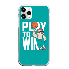 Чехол для iPhone 11 Pro матовый с принтом Play to win в Новосибирске, Силикон |  | баскетбол | баскетбольный | бейсболка | графика | животное | зелёный | играй | иллюстрация | картинка | комбинезон | кот | кроссовки | крутит | мода | мяч | на пальце | надпись | очки | победы | ради