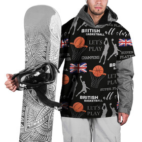 Накидка на куртку 3D с принтом British basketball в Новосибирске, 100% полиэстер |  | англия | баскетбол | баскетбольные | болельщик | британия | британский | бросок | графика | держава | игра | иллюстрация | картинка | кольцо | мода | мячи | надпи | прыжок | рисунок | сетка | сила