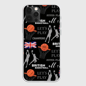 Чехол для iPhone 12 Pro Max с принтом British basketball в Новосибирске, Силикон |  | англия | баскетбол | баскетбольные | болельщик | британия | британский | бросок | графика | держава | игра | иллюстрация | картинка | кольцо | мода | мячи | надпи | прыжок | рисунок | сетка | сила