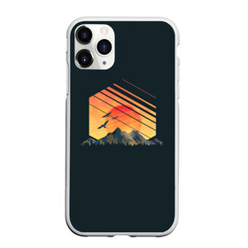 Чехол для iPhone 11 Pro Max матовый с принтом Заход Солнца в Новосибирске, Силикон |  | camping | mountains | sunset | восход | горы | заход | приключение | птицы | путешествие | солнце | туризм