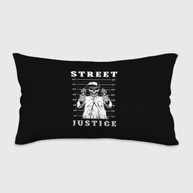 Подушка 3D антистресс с принтом Street justice в Новосибирске, наволочка — 100% полиэстер, наполнитель — вспененный полистирол | состоит из подушки и наволочки на молнии | justice | s | skeleton | skull | street | банда | бандана | бандит | бейсболка | графика | иллюстрация | картинка | мода | надпись | оружие | пистолеты | платок | револьверы | рисунок | символ | скелет | справедливость