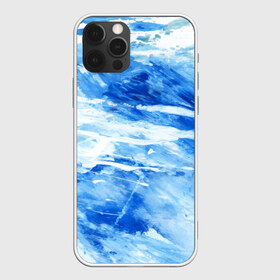 Чехол для iPhone 12 Pro Max с принтом Вода акварель в Новосибирске, Силикон |  | 23 | 8 | абстракция | акварель | белый | вип | дизайн | коньки | красота | лед | мода | море | новинка | новый год | подарок | синий | снег | стритвир | топ | тренд | холод | художник
