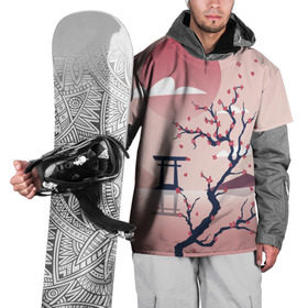 Накидка на куртку 3D с принтом Японский мотив в Новосибирске, 100% полиэстер |  | 23 | 8 | азия | вип | вишня | горы | дерево | дизайн | мода | небо | новинка | новый год | подарок | сакура | солнце | стритвир | топ | тренд | цветок | япония