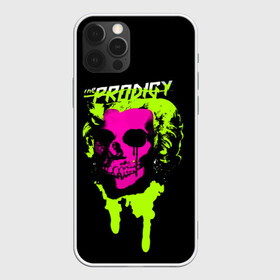 Чехол для iPhone 12 Pro с принтом The Prodigy в Новосибирске, силикон | область печати: задняя сторона чехла, без боковых панелей | 90 е | the prodigy | кит флинт | музыка | панк | рок | техно | череп | электро