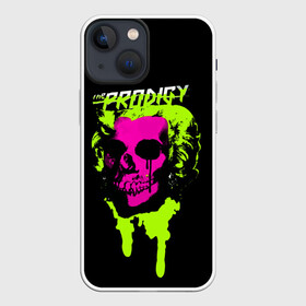 Чехол для iPhone 13 mini с принтом The Prodigy в Новосибирске,  |  | 90 е | the prodigy | кит флинт | музыка | панк | рок | техно | череп | электро