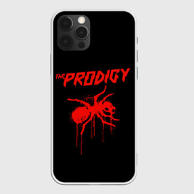 Чехол для iPhone 12 Pro с принтом The Prodigy в Новосибирске, силикон | область печати: задняя сторона чехла, без боковых панелей | Тематика изображения на принте: 90 е | the prodigy | кит флинт | музыка | муравей | панк | рок | техно | электро