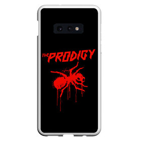 Чехол для Samsung S10E с принтом The Prodigy в Новосибирске, Силикон | Область печати: задняя сторона чехла, без боковых панелей | 90 е | the prodigy | кит флинт | музыка | муравей | панк | рок | техно | электро