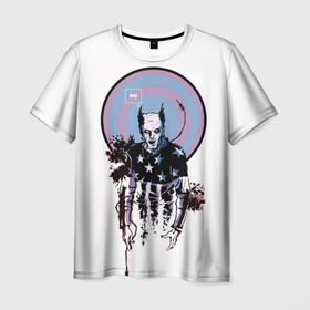 Мужская футболка 3D с принтом The Prodigy в Новосибирске, 100% полиэфир | прямой крой, круглый вырез горловины, длина до линии бедер | 90 е | the prodigy | кит флинт | музыка | панк | рок | техно | электро