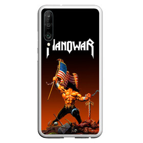 Чехол для Honor P30 с принтом MANOWAR в Новосибирске, Силикон | Область печати: задняя сторона чехла, без боковых панелей | manowar | manowar 2019 | manowar warriors | manowar world | группа manowar | концерт manowar. | мановар