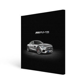 Холст квадратный с принтом Mercedes V8 Biturbo AMG в Новосибирске, 100% ПВХ |  | amg | cool | design | mercedes | mercedes benz | motorsport | power | prestige | race | silver | sport car | status | автоспорт | гонка | дизайн | круто | мерседес | мощь | престиж | серебряный | спорткар | статус