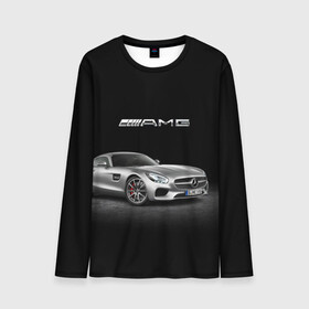 Мужской лонгслив 3D с принтом Mercedes V8 Biturbo AMG в Новосибирске, 100% полиэстер | длинные рукава, круглый вырез горловины, полуприлегающий силуэт | amg | cool | design | mercedes | mercedes benz | motorsport | power | prestige | race | silver | sport car | status | автоспорт | гонка | дизайн | круто | мерседес | мощь | престиж | серебряный | спорткар | статус