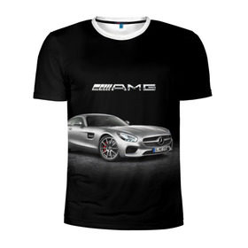 Мужская футболка 3D спортивная с принтом Mercedes V8 Biturbo AMG в Новосибирске, 100% полиэстер с улучшенными характеристиками | приталенный силуэт, круглая горловина, широкие плечи, сужается к линии бедра | amg | cool | design | mercedes | mercedes benz | motorsport | power | prestige | race | silver | sport car | status | автоспорт | гонка | дизайн | круто | мерседес | мощь | престиж | серебряный | спорткар | статус