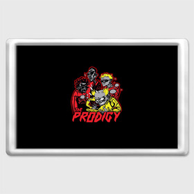 Магнит 45*70 с принтом The Prodigy в Новосибирске, Пластик | Размер: 78*52 мм; Размер печати: 70*45 | prodigy | the | бигбит | брейкбит | дарование | кит флинт | максим реалити | продиджи | синтипанк | техно | чудо